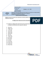 Quimica 1ero Bgu Del 20 Al 24 de Junio de 2022