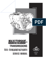Maxitorque Transmissions t313-t318 (L) (LR) (21) (l21) (Lr21) Service Manual