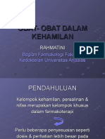 Obat Pada Kehamilan Persalinan Nifas