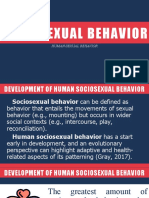 Sociosexual Behavior