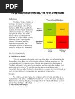 The Johari Window Model