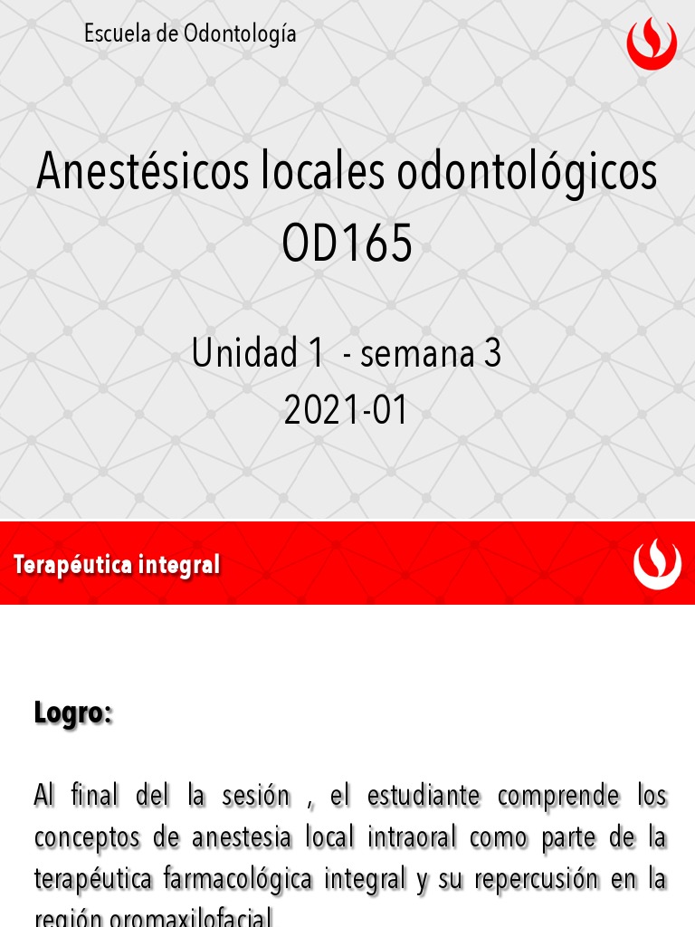 An Overview of Local Anesthetics Used in Dental Practice PDF