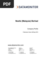 Nestle Malaysia) Berhad