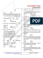 CTQ Determinant I - 887886