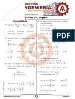 Álgebra Nivel A Práctica Super Semana-07