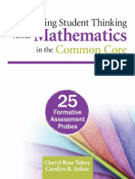 Uncovering Student Thinking About Mathematics in The Common Core Grades 6-8