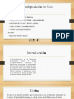 Electrodeposicion Del Zinc