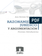 418541502 Juan Antonio Garci a Amado Razonamiento Juri Dico y Argumentacio n Nociones Introductorias Zela Grupo Editorial 2017 PDF