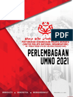 PERLEMBAGAAN UMNO 2021 Pindaan 2019