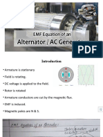 EMF Equation of An Alternator