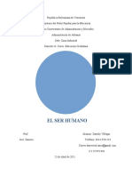 Cuadro Comparativo Sobre El Ser Humano Como Individuo.