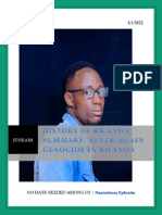 History of Rwanda by Nsanzineza