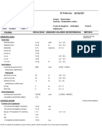 Nº Petición: 00752797: Prueba Metodo Valores de Referencia Resultado Unidades