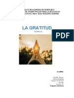 La Gratitud (Ensayo)