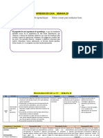 Aprendo en Casa - Ciclo Ii - Semana 29
