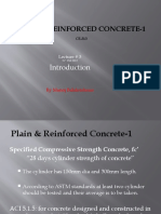 Plain & Reinforced Concrete-1: Lecture # 3