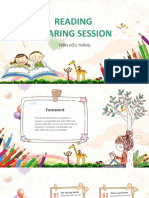 Reading Sharing Session: Trần Hữu Thắng