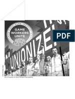 Part of A Poster For Game Workers Unite Publicity