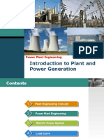 Introduction To Plant and Power Generation