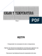 Calor y temperatura: dilatación y contracción