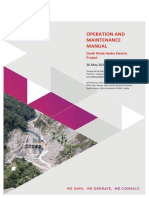 Operation and Maintenance Manual: Dordi Khola Hydro Electric Project