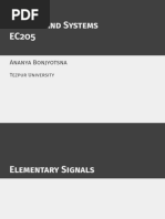 Elementary Signals Class