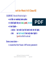 10 - 5 Handout - Week 08 - Class #1 For Class #2