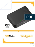 Manuale modem Fastweb