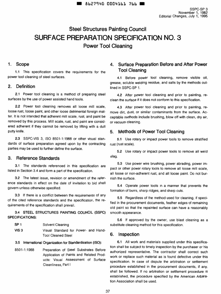 SSPCSP3 Specification (Technical Standard)