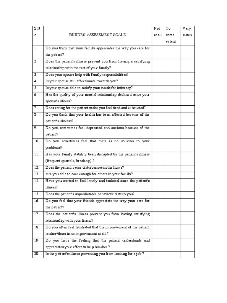 Qol Ans Bas Questionnaire PDF Depression (Mood) Behavioural Sciences
