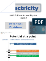 Potential Dividers: 2015 Edexcel A-Level Physics