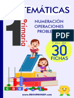 Cuadernillo Matemáticas Fichas 1 Primaria Recursosep 010507