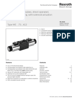 Directional Spool Valves, Direct Operated, Smoothly Switching, With Solenoid Actuation