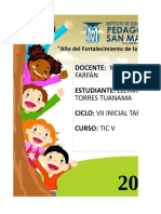 Tic - Proyecto Excel