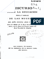 Sobre La Educacion Fisica y Moral de Las Mujeres