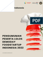 Pengumuman Peserta Lolos Demoday FSI 2022