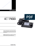 Ic-7100 Basic Manual