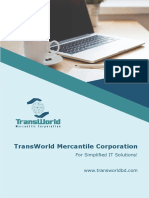 Transworld Mercantile Corporation: For Simplified It Solutions!