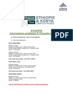 ETHIOPIE Choose France 2021 - Informations Pratiques