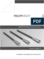 Philippgroup: PHILIPP Threaded Transport Anchor