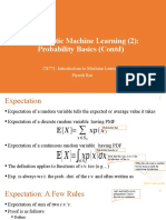 Lecture 11 - Probabilistic ML (2) - Probability Basic Contd - Plain