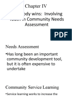 Everybody Wins: Involving Youth in Community Needs Assessment