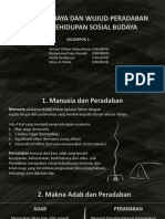 Evolusi Budaya Dan Wujud Peradaban Dalam Kehidupan Sosial Budaya