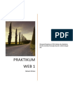 Praktikum Web 1: Muharir M.Kom