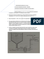 Primera Práctica de Mecánica de Fluidos II