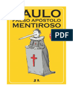 Paulo Falso Apostolo Mentiroso