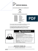 Service Manual: Manitowoc Cranes, Inc