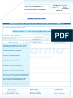 Fo-CA-05 Formato Presentacion Del Cliente