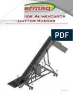 Manual Helicoide Alimentador Cutter