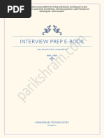 PARIKSHRAM Interview Prep Ebook